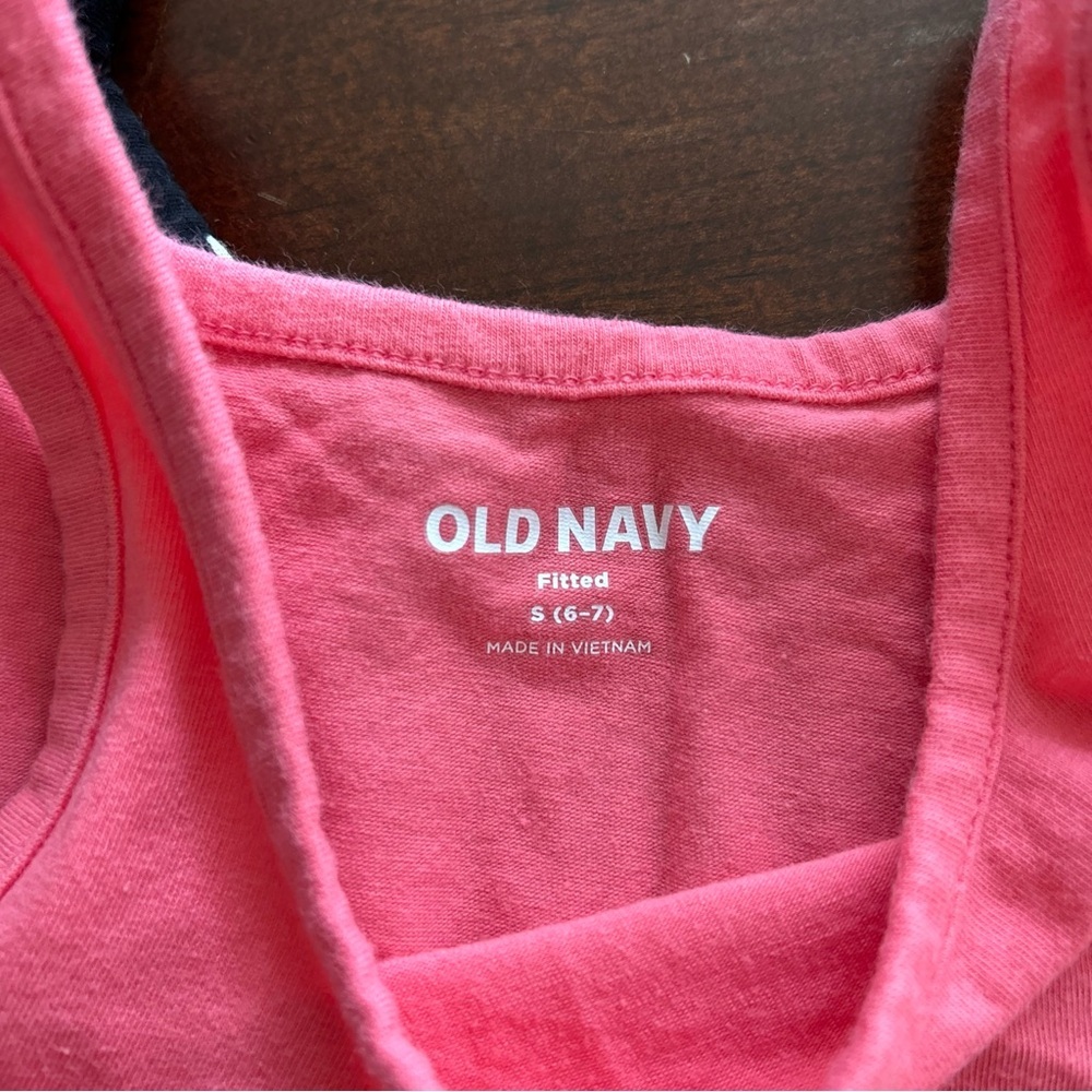 Old Navy | Kids Floral and Solid Tank Top Set - Picture 6 of 6
